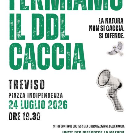 Sparatutto, un regalo vergognoso alla lobby venatoria. Venerdì saremo in piazza a Treviso e Verona per fermare la mattanza